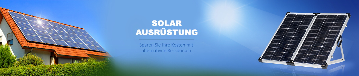 Solar Ausrüstung